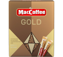 Кофе растворимый сублимированный MacCoffee Gold, 2 г × 30 стиков