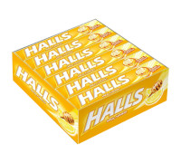 Карамель леденцовая Halls «Мёд и Лимон», 25 г