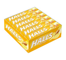 Карамель леденцовая Halls «Мёд и Лимон», 25 г