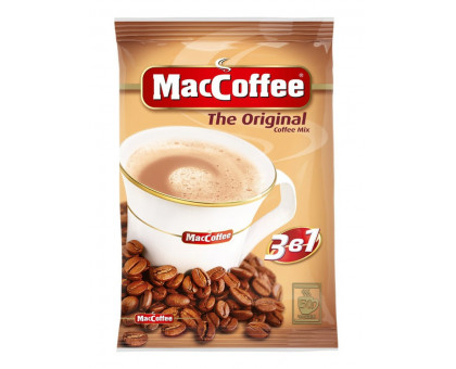 MacCoffee Original растворимый кофейный напиток 3 в 1, 50*20г MacCoffee Original растворимый кофейный напиток 3 в 1, 50*20г
