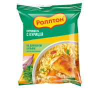 Вермишель быстрого приготовления «Роллтон» со вкусом курицы, 60 г × 42 шт.