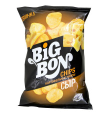 Чипсы картофельные Big Bon с сыром, 75г