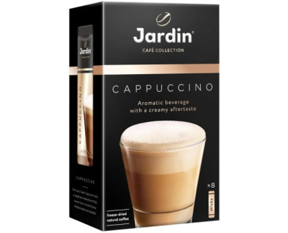 Кофе растворимый Jardin Капучино 3в1, 18г Кофе растворимый Jardin Капучино 3в1, 18г