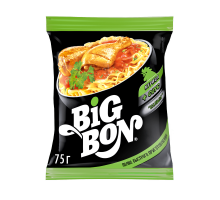 Лапша быстрого приготовления Big Bon, Курица+соус Сальса