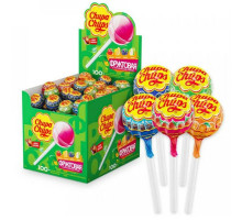 Карамель Chupa Chups Фруктовая с соком + кола